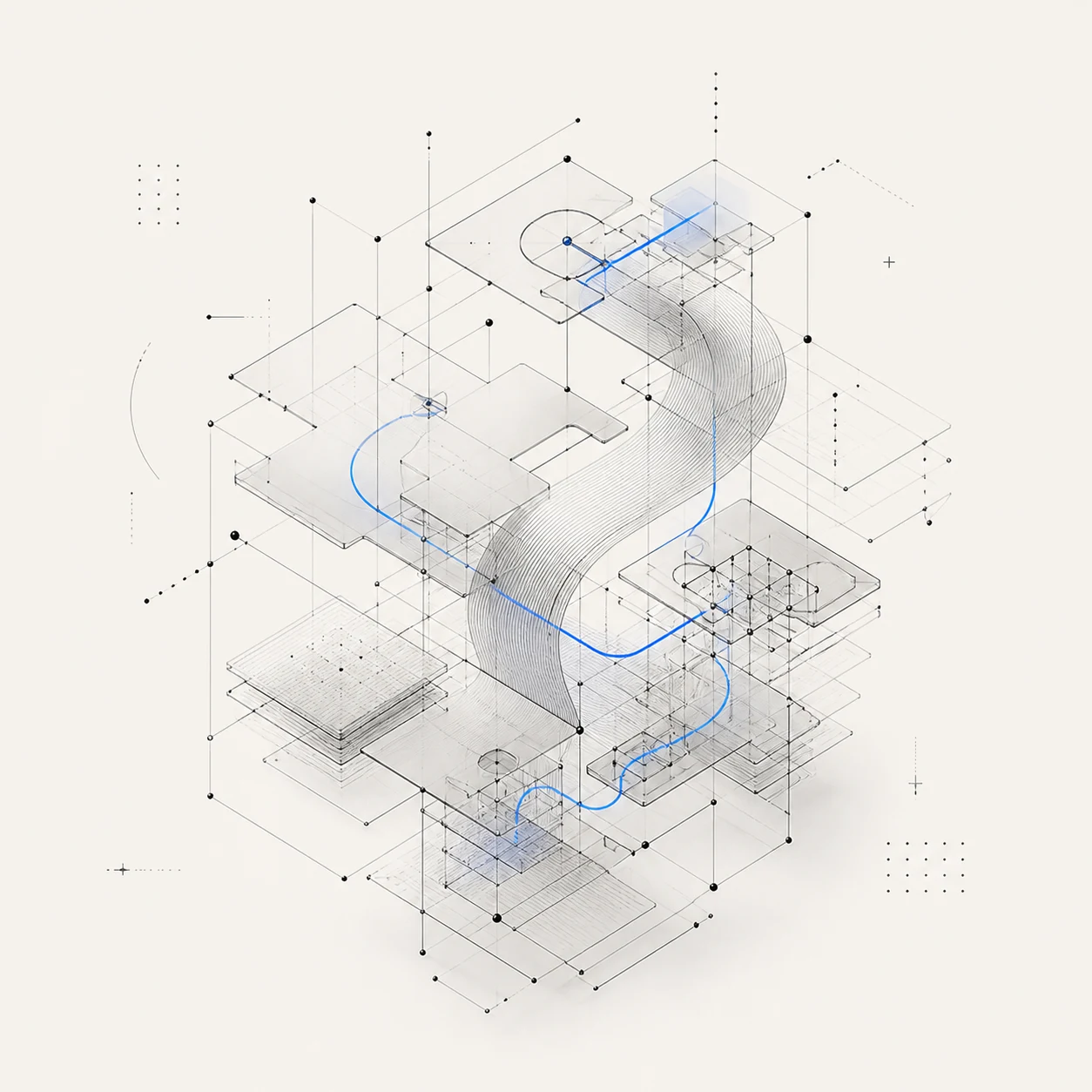 A modular digital product and software platform architecture