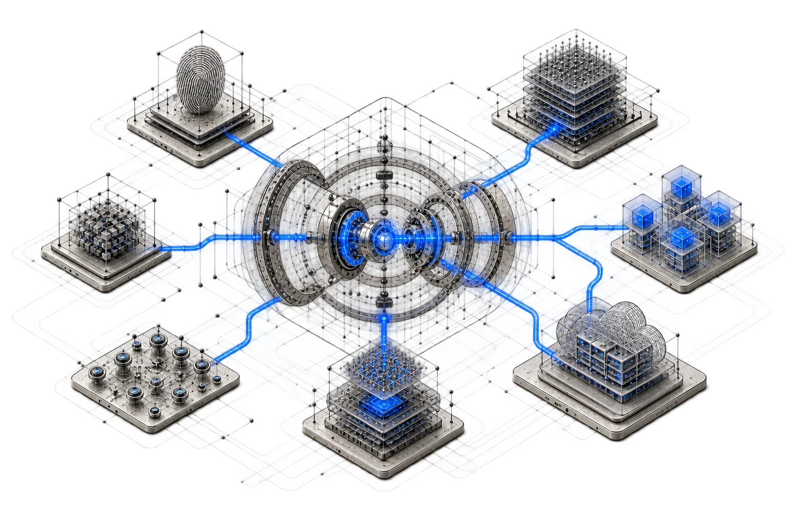 A security control plane connecting identity, applications, AI, and operations